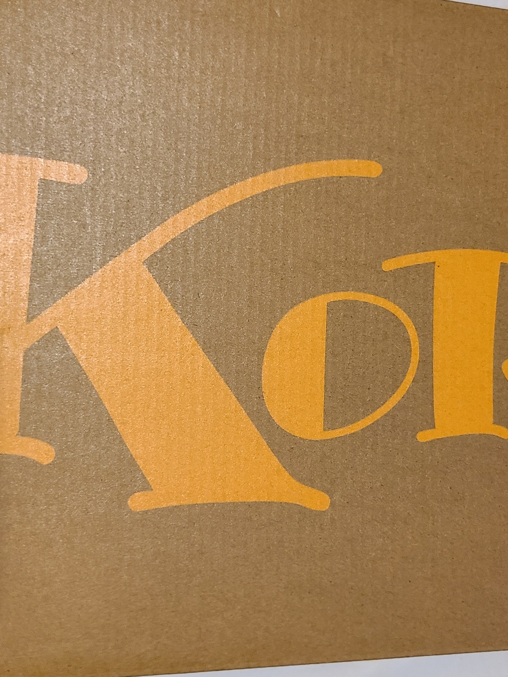 Kork-Ease Women's Sandals - Tan and Orange Branding